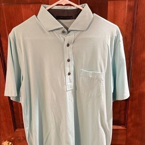 Greyson Light Blue Men's Polo Shirt